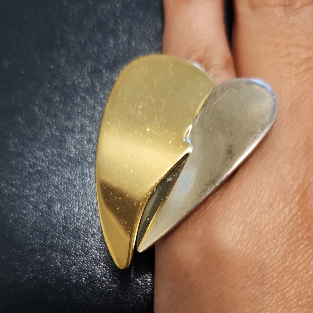 RLM STUDIO Brass and Stering Silver Statement Ring